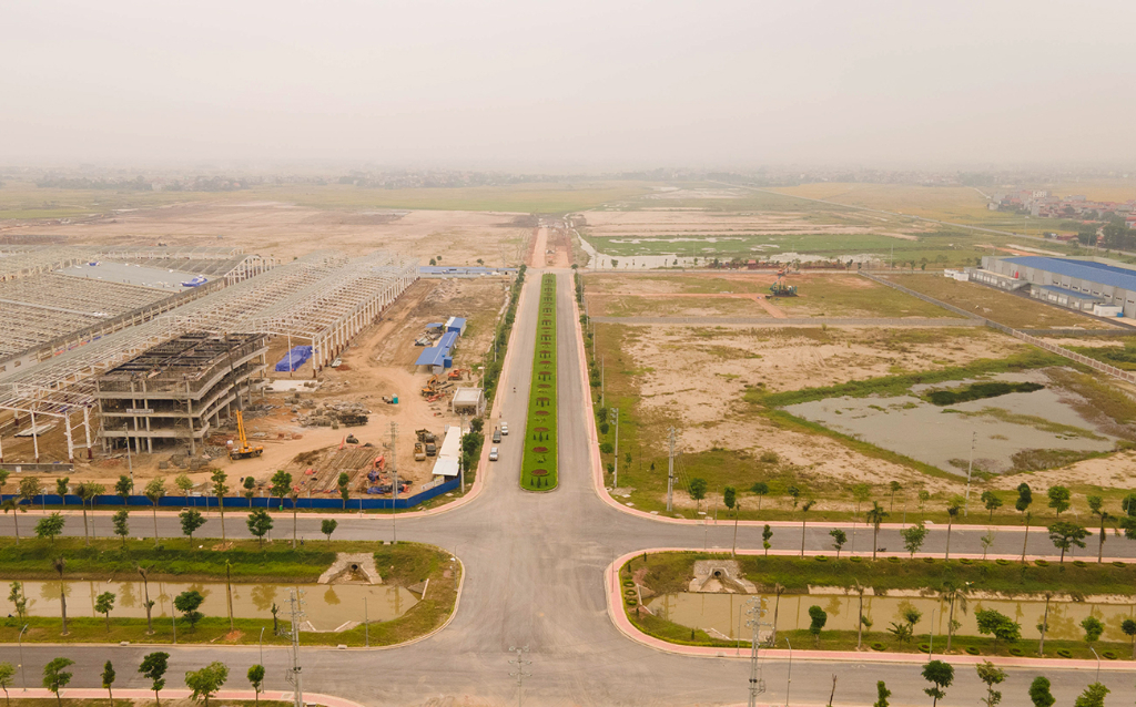 Bac Giang: Hoa Phu산업단지 부지 정리 및 인프라 건설 가속화한다
