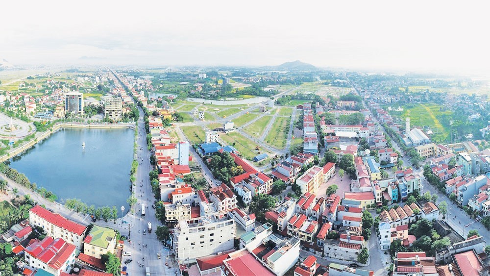 Bac Giang 성, Viet Yen타운 설립 발표식은 2024년 01월 18일에 열렸다
